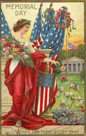 old patriotic card